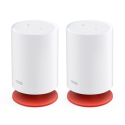 TP-Link Deco Voice X20 AX1800 Mesh Wi-Fi 6 System with Smart Speaker - 2 Pack