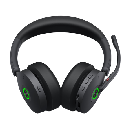 Yealink BH74 UC USB-C/A Bluetooth Headset, Active Noise Cancellatio, Acoustic Shield, Wireless range 50 m, talk time of up to 32