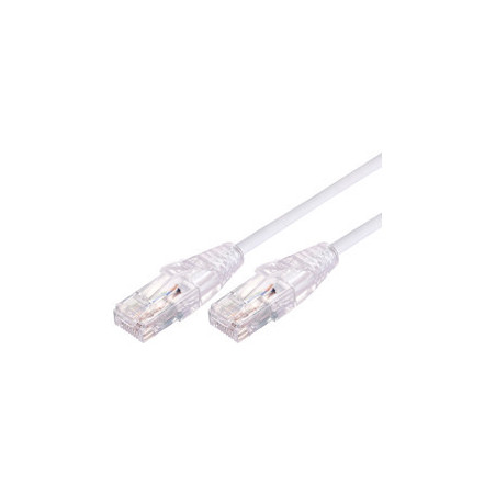 Comsol 1.5m 10GbE Ultra Thin Cat 6A UTP Snagless Patch Cable LSZH (Low Smoke Zero Halogen) - White