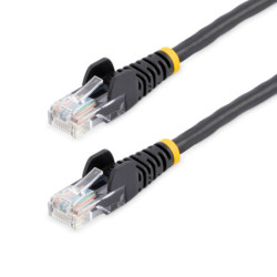 StarTech 5m Cat5e Patch Cable with Snagless RJ45 Connectors - Black