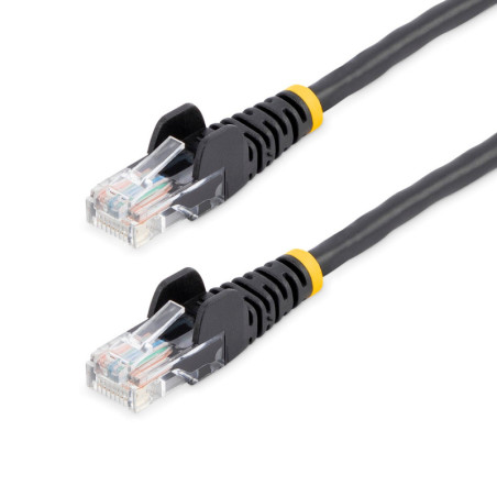 StarTech 5m Cat5e Patch Cable with Snagless RJ45 Connectors - Black
