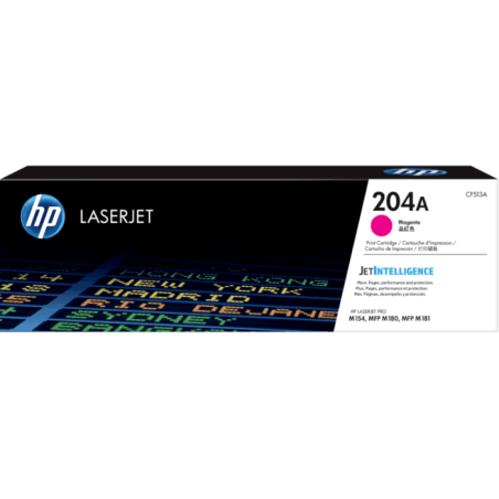 HP 204A Magenta Toner - Approx 900 Pages - For M154 - M180 - M181 Printers