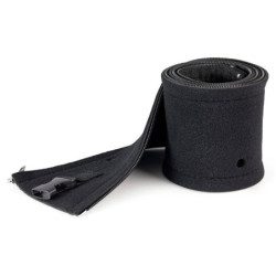 StarTech 40in (1m) Neoprene Cable Management Sleeve with Zipper & Buckle - 1.2in (3cm) Diameter -