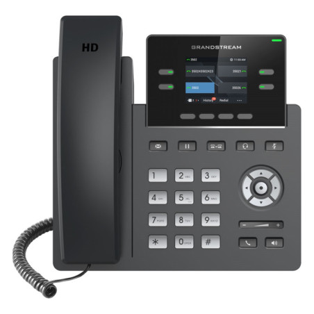 *LS* Grandstream GRP2612P 4 Line IP Phone, 2 SIP Accounts, 320x240 Colour Screen, HD Audio, Powerable Via POE *LAST STOCK*