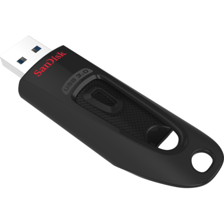 SanDisk Ultra 32GB USB3.0 Flash Drive ~130MB/s Memory Stick Thumb Key Lightweight SecureAccess Password-Protected Retail 5yr BLA